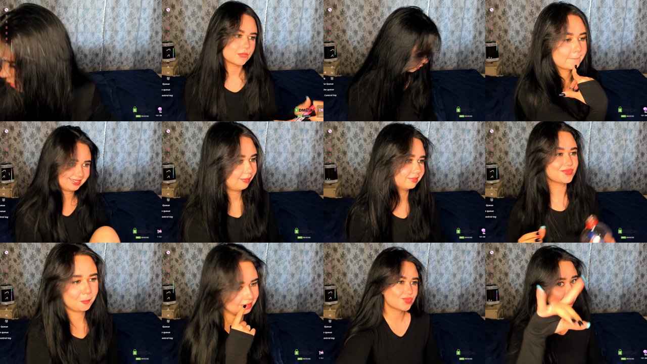 _carolina_ — Teasing, LUSH toy, Token goal on BongaCams