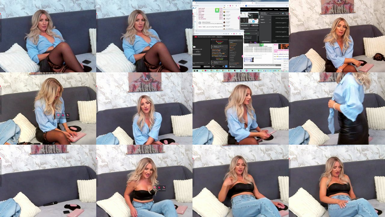 aliznichols — Bigboobs, LUSH toy, Stockings heels on BongaCams