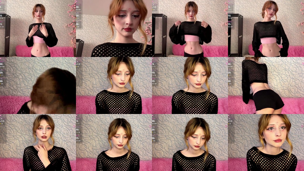 lustielle — Tip menu, Flirty tease, Playful brunette on BongaCams