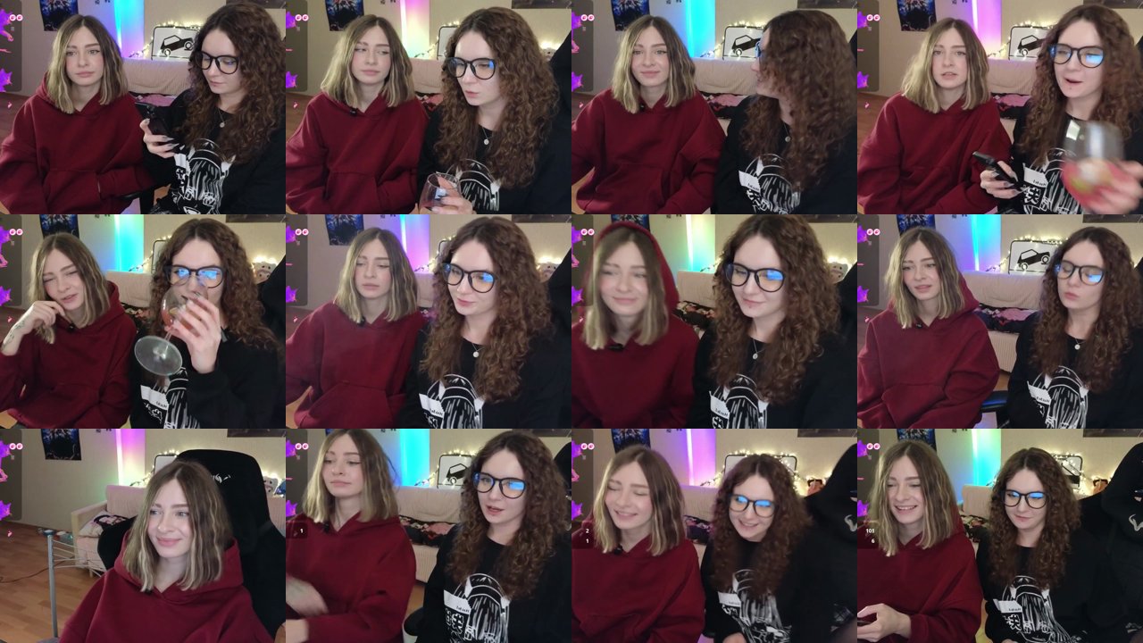 maoandlulu — Lesbian couple, Token challenge, Chaotic banter on BongaCams