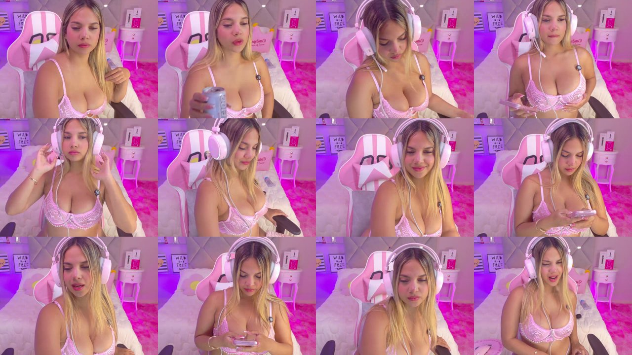 meganrosse1 — Dripping wet, Domi control on BongaCams