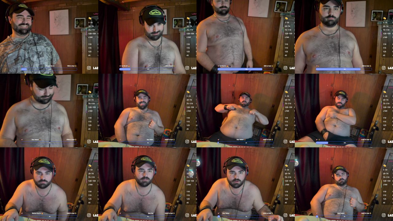 bearzbeetz — Lovense edge, Hairy bear, Chubby bear on Chaturbate