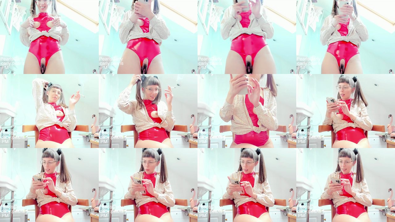 carlypearls — Switch domme, Petite librarian, Strapon play on Chaturbate
