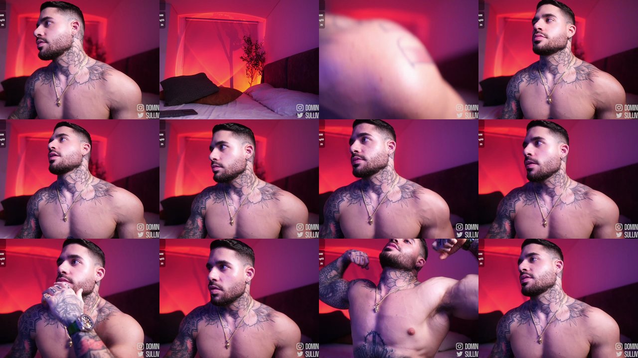 dominic_sullivan1 — Bigass, Muscle, Latino on Chaturbate