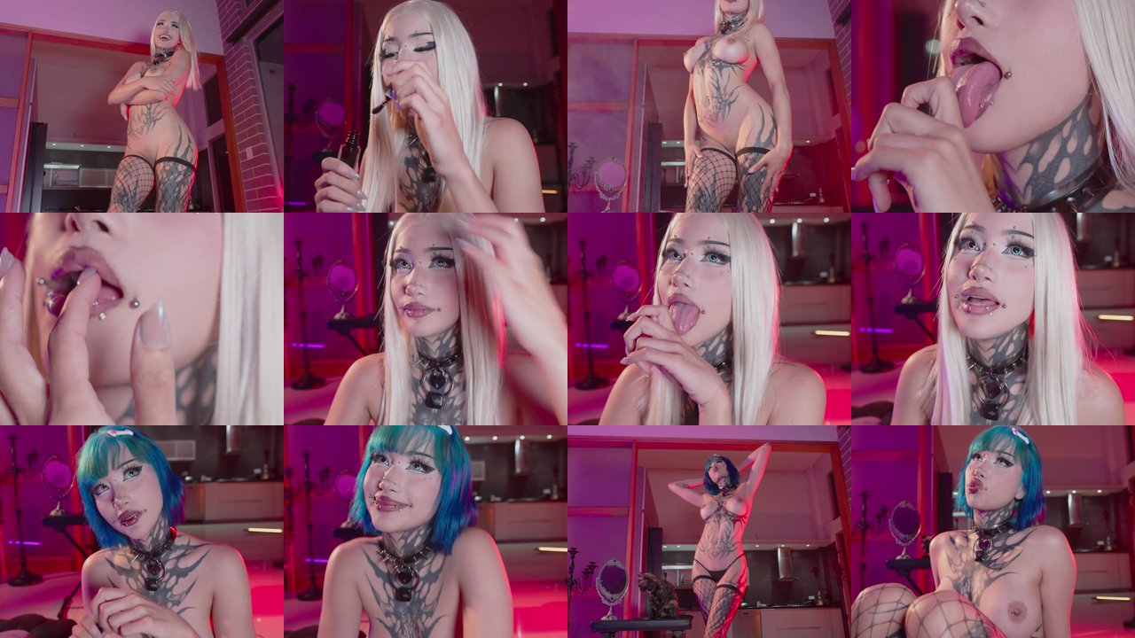 goth_dolll — Ahegao, Tattooed, Butt plug on Chaturbate