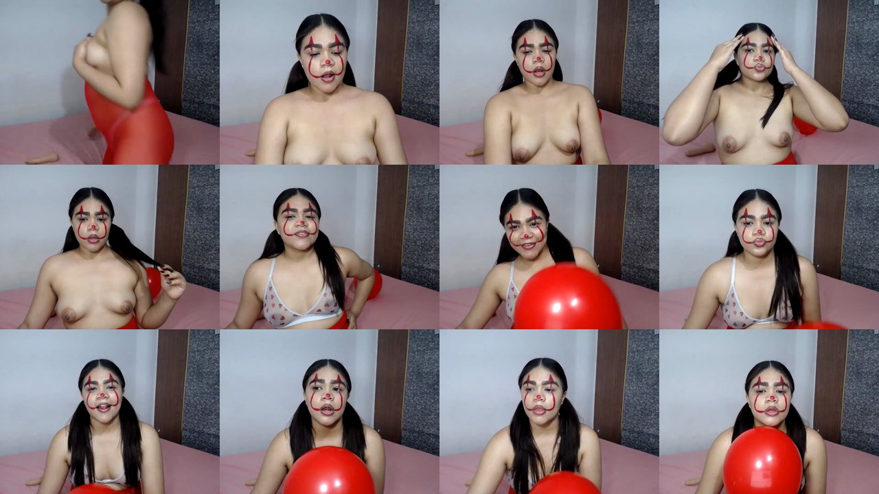 isamoon99 — Small tits, Clown cosplay, Halloween camgirl on Chaturbate