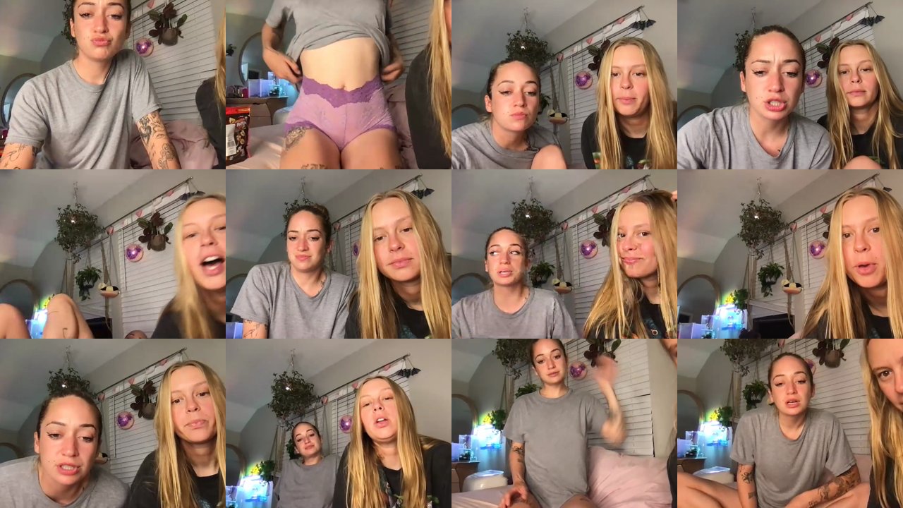 melicious_treats — Lesbian couple, Tops off, Petite tatted on Chaturbate