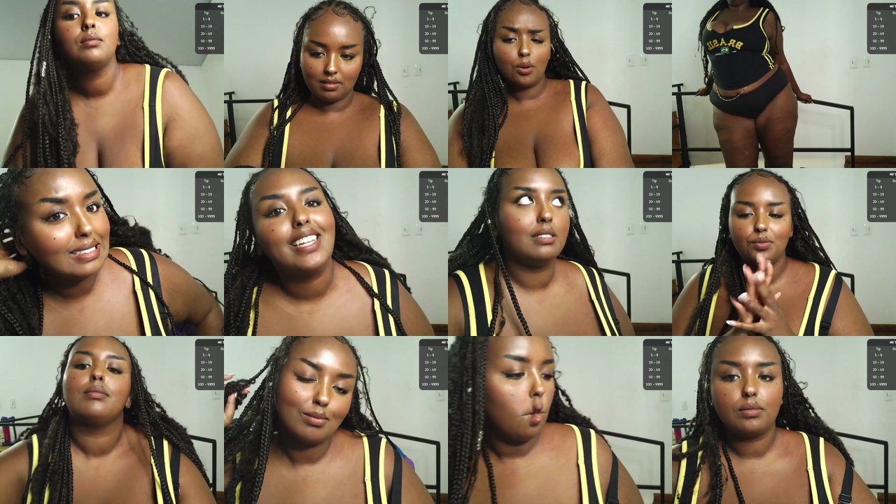 siminfox — Curvy ebony, Big ass twerk, Ebony bbw on Chaturbate