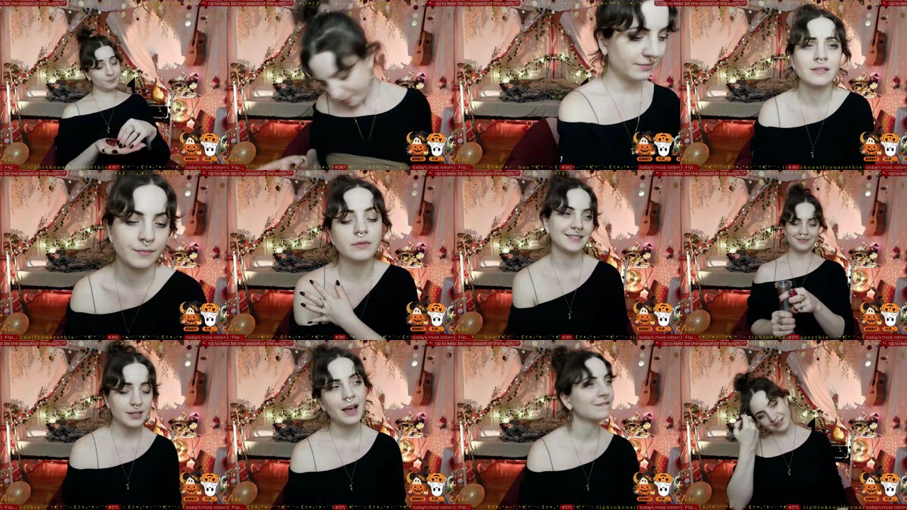 aliceisonfire — Domi, Wheel spin, Spanks on MyFreeCams