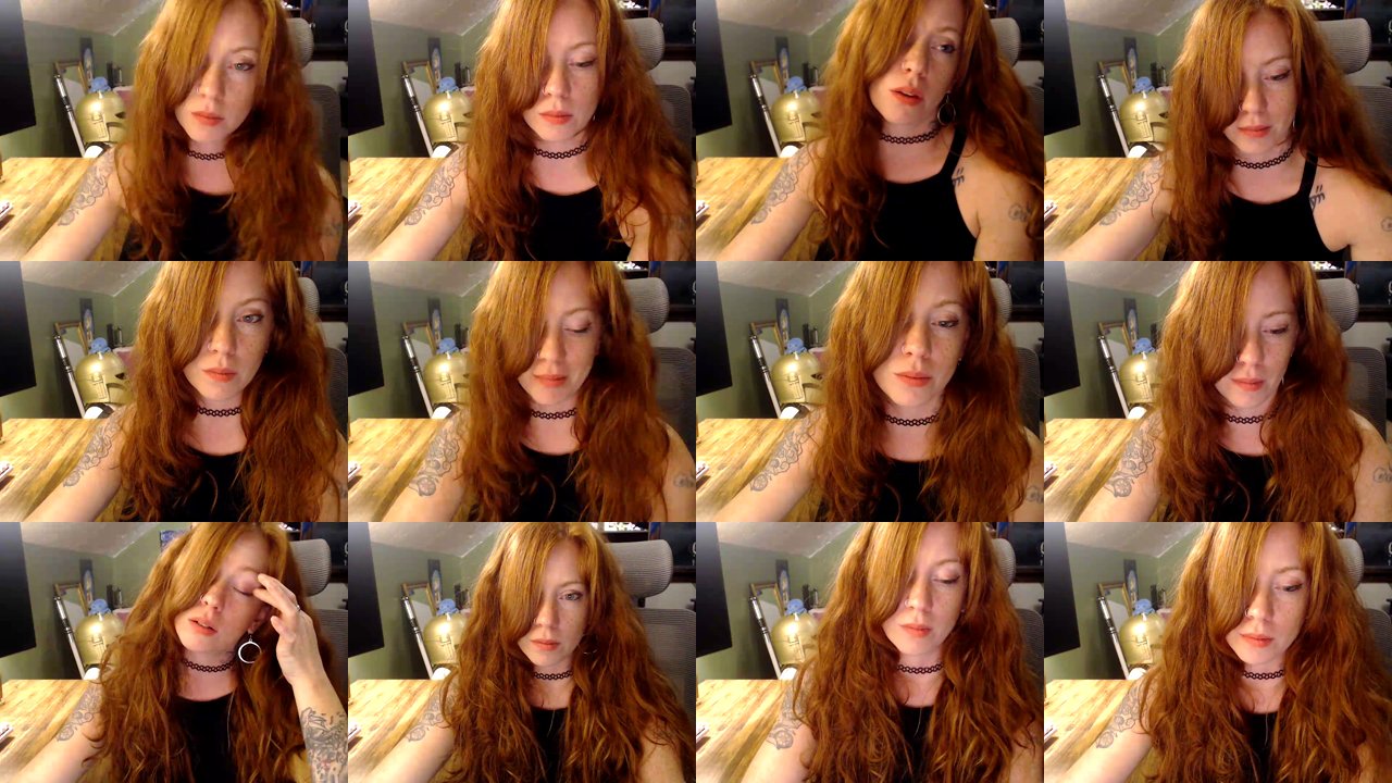 astraeasiren — Redhead, Countdown, Handstand on MyFreeCams