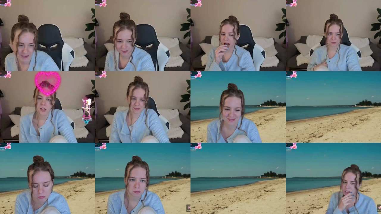 blueflowerr — LUSH toy, Topless tease, Playful brunette on MyFreeCams