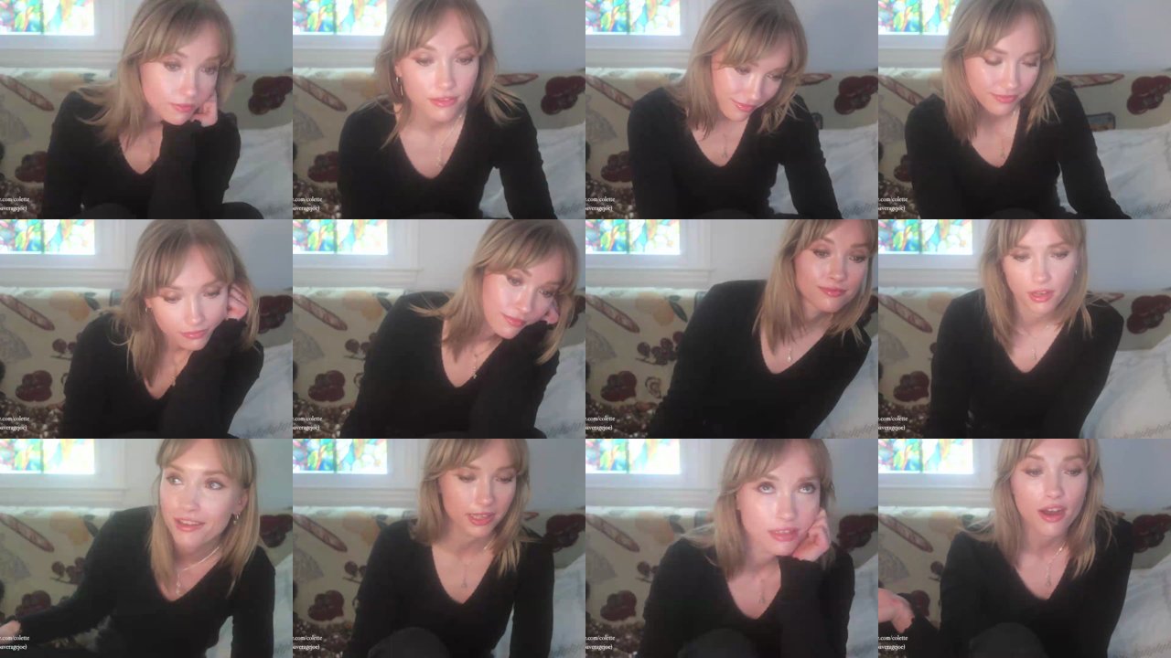 colette — Lovense tease, Vibration play on MyFreeCams