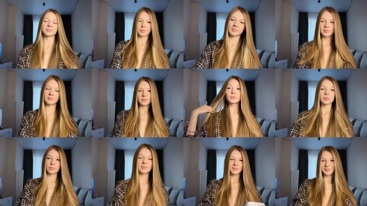 cuteblonde — Blonde tease, Eye tease, Telegram promo on MyFreeCams