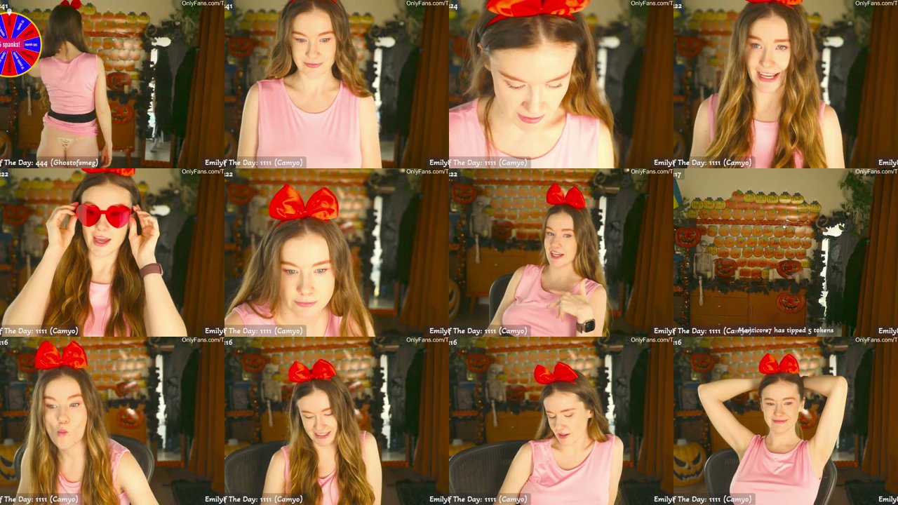 emilybloom — Sensual tease, Seductive solo, Natural tease on MyFreeCams