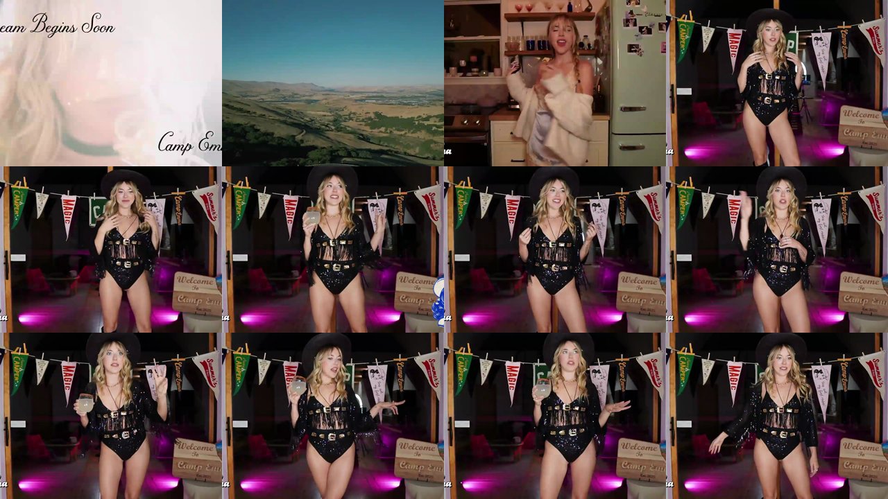 emmastarseed — Butt plug, Sparkly outfit, Cowgirl outfit on MyFreeCams