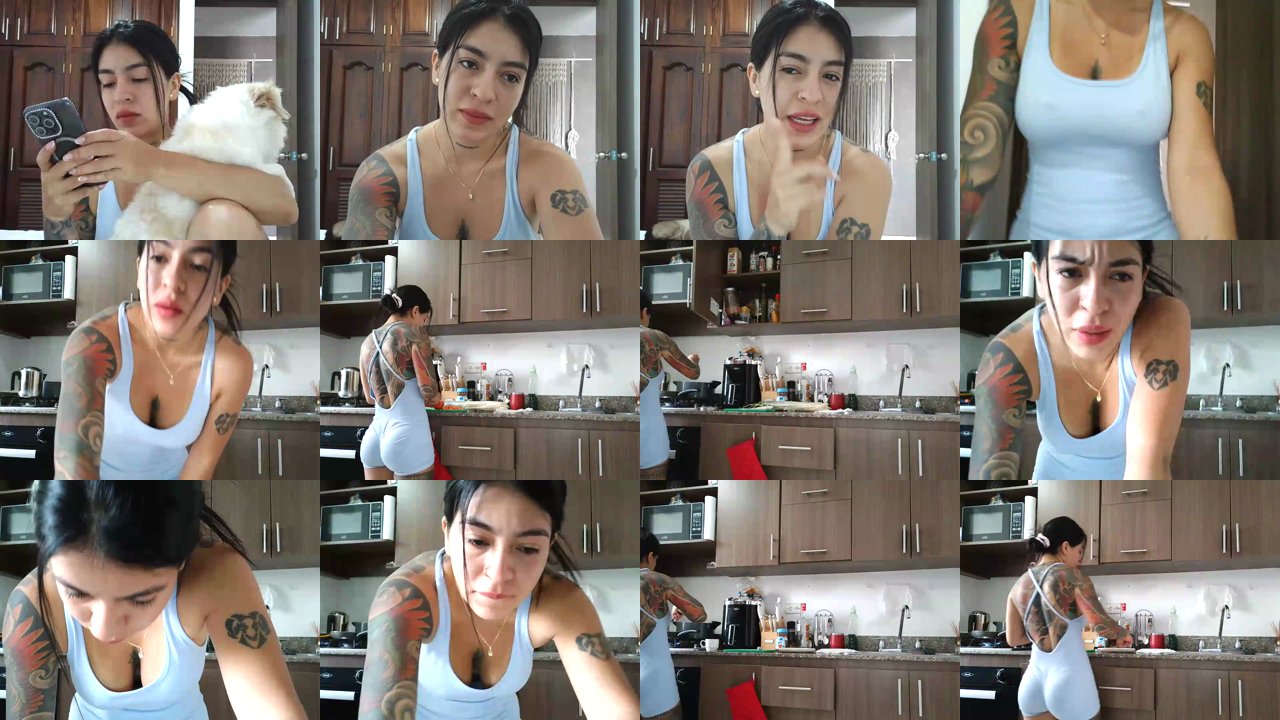 inkgirl — Morning routine, Hangover, Gym outfit on MyFreeCams