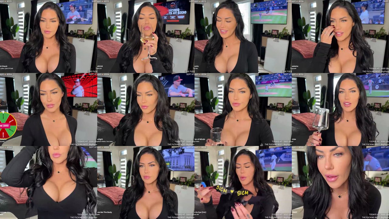 itskylieeh — Black lingerie, Cat cameo, New setup on MyFreeCams