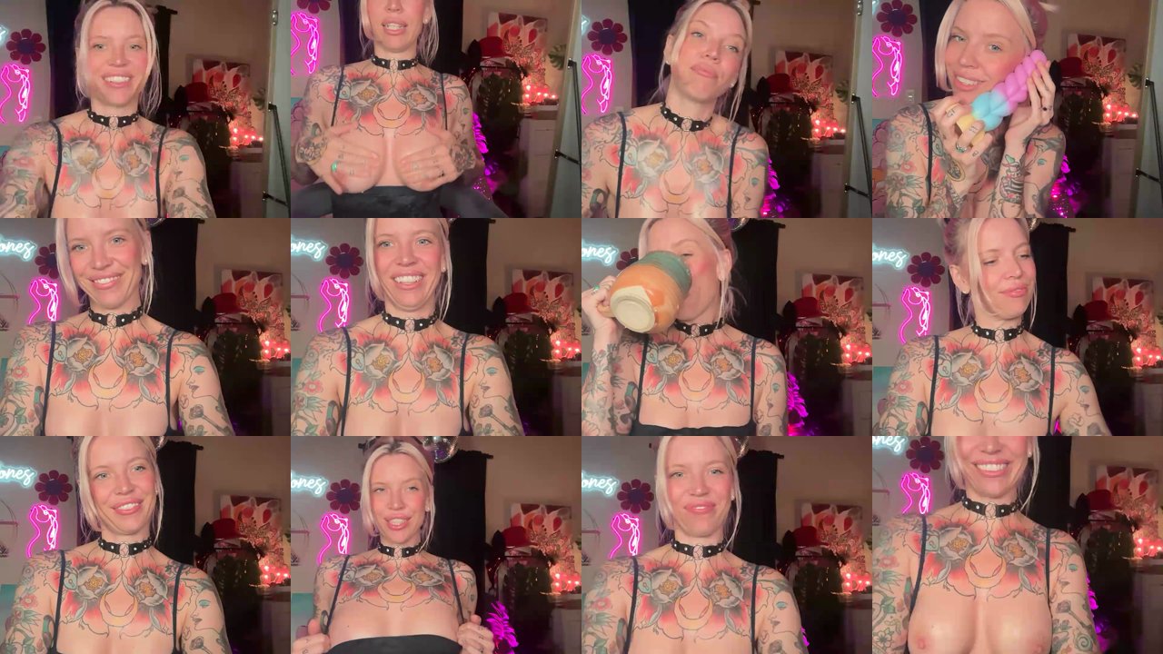 kittjones33 — Teasing, Oil play, Toy riding on MyFreeCams