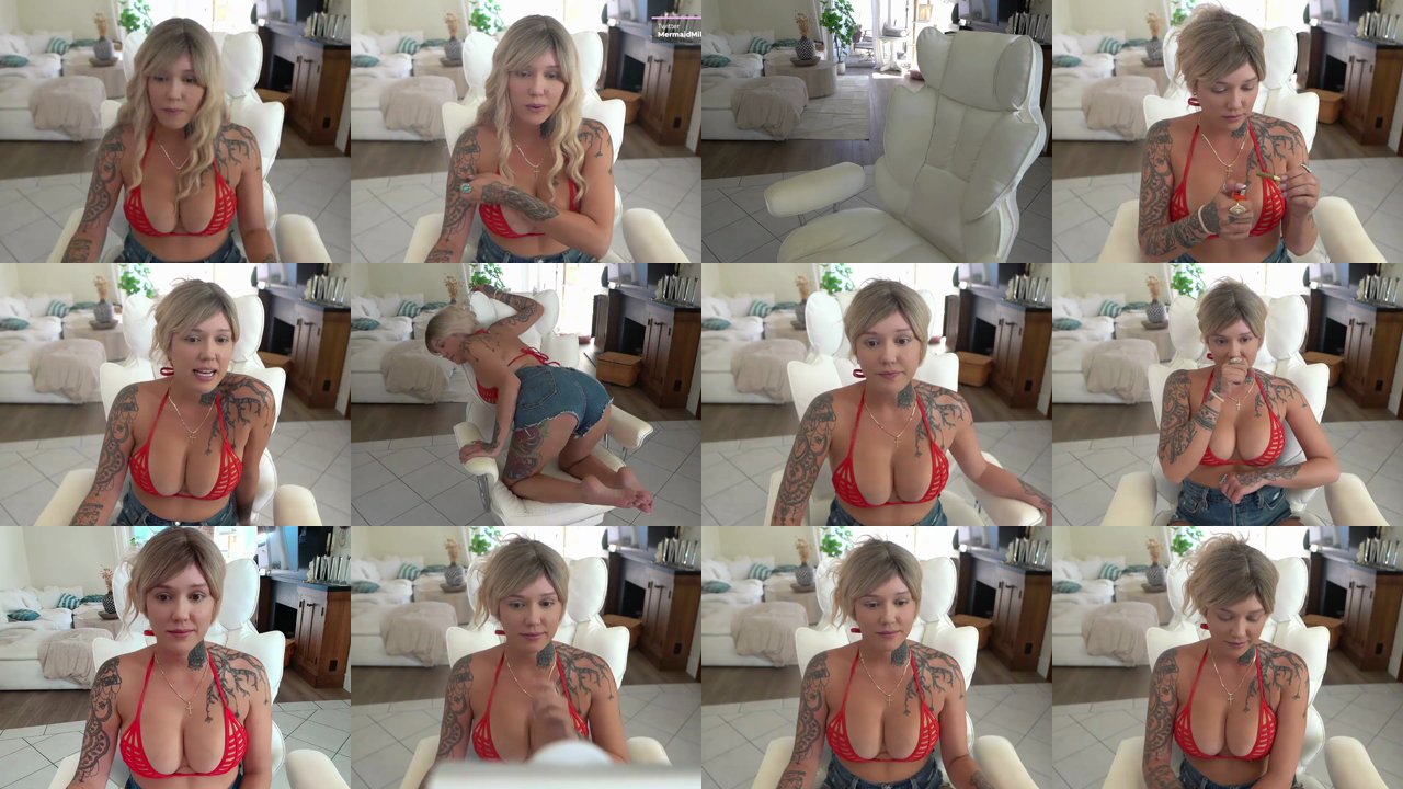 mermaidmiley — Tan lines, Classic rock, Joint smoking on MyFreeCams