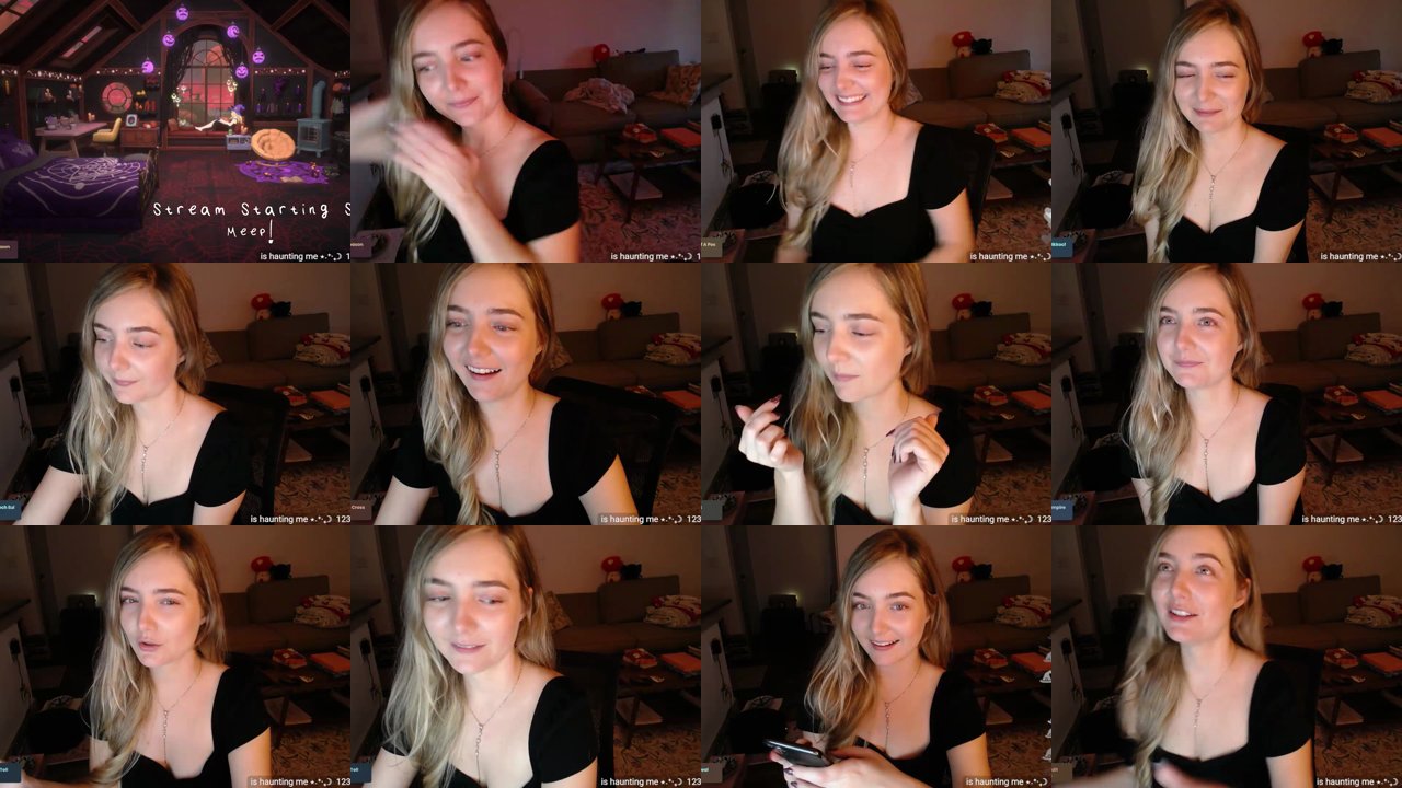monica — Playful tease, Dress tour, Meeptober on MyFreeCams