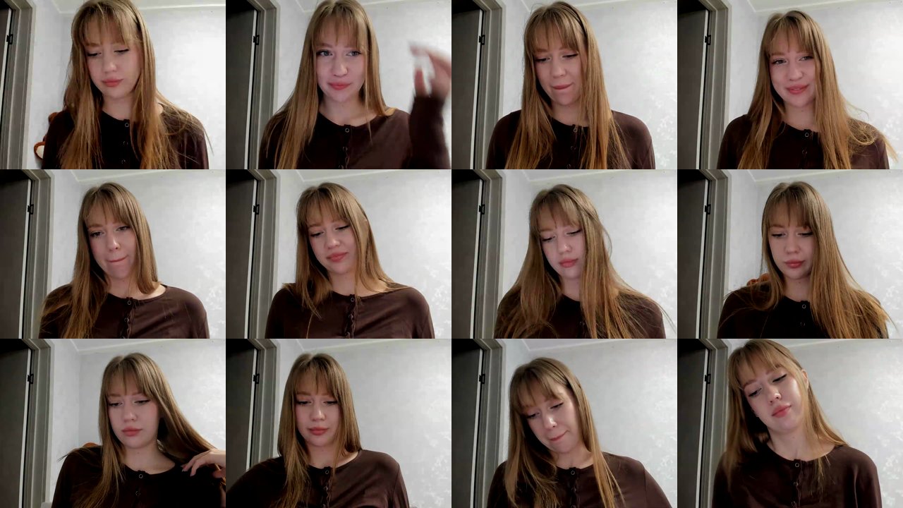 robosasha — Tip menu, Playful brunette, Morning show on MyFreeCams