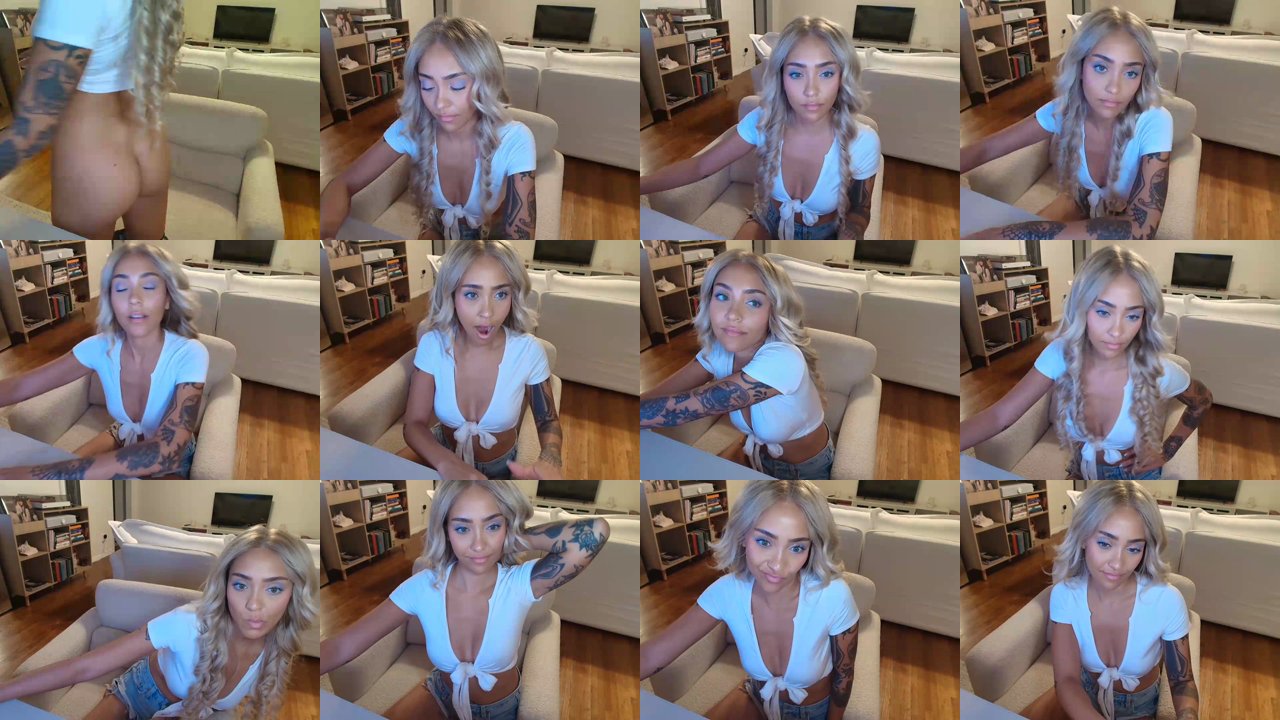 rosiewestttt — Token goal, Curly hair, Shorts off on MyFreeCams