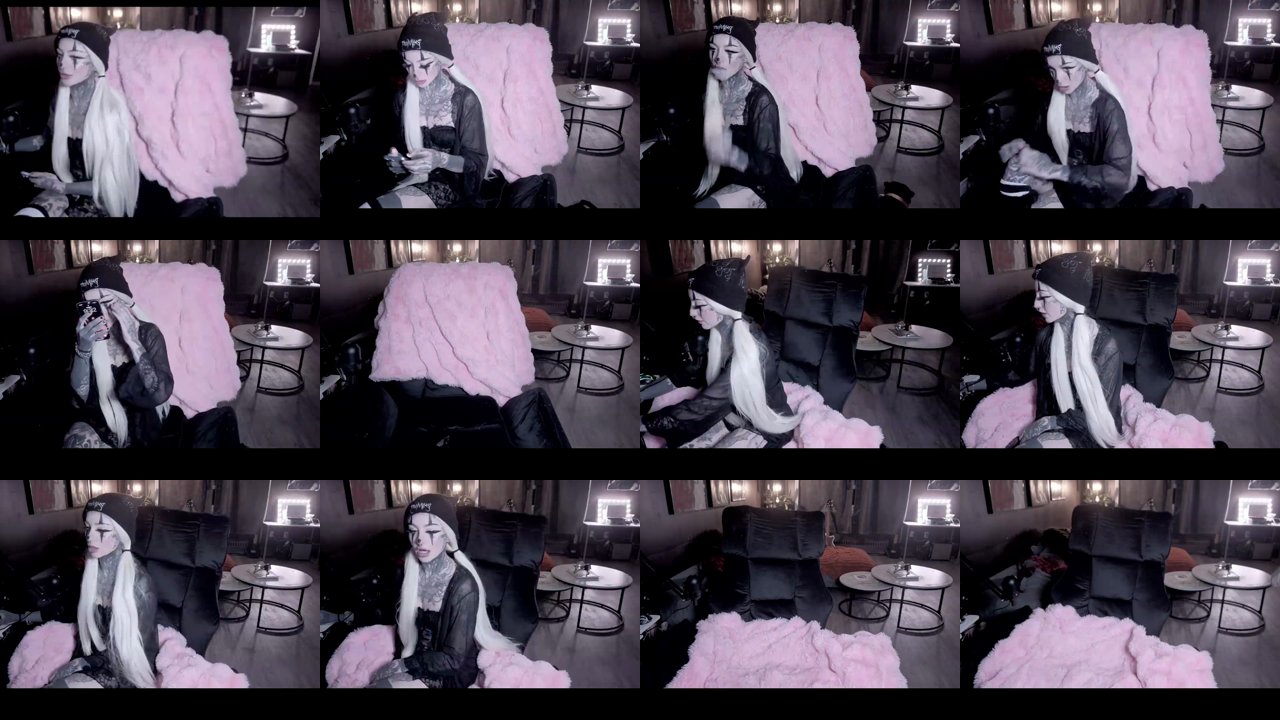 tattoobambi — Teasing, Solo, Goth on MyFreeCams
