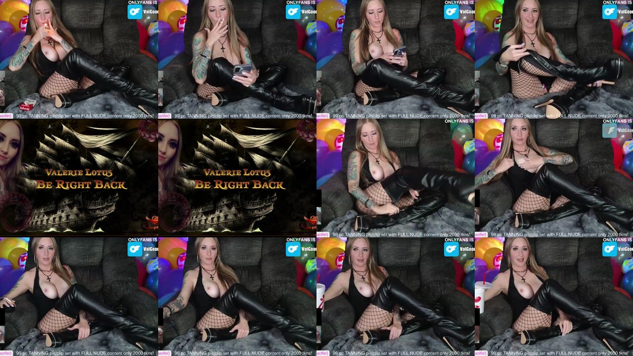 valerielotus — Lovense, Cat mom, Drunk camgirl on MyFreeCams