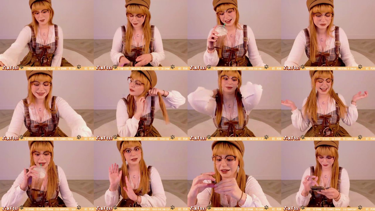 ziafox — Teasing, Seductive, Redhead on MyFreeCams